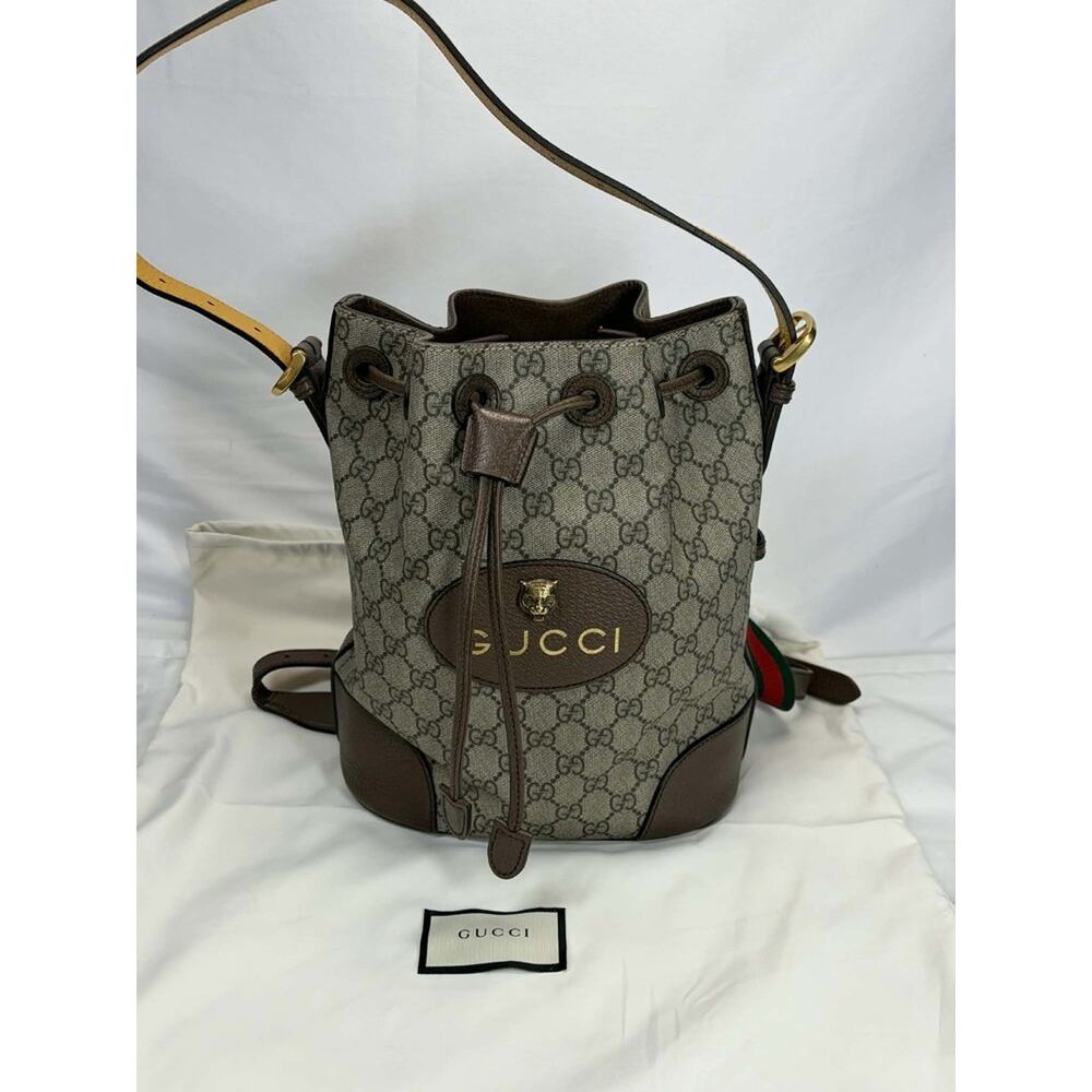 Gucci Neo vintage GG Supreme Bucket Backpack SPB JA-359511